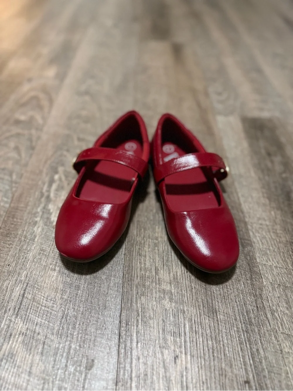 Art Class Girls' Mary Jane School Shoes - Red